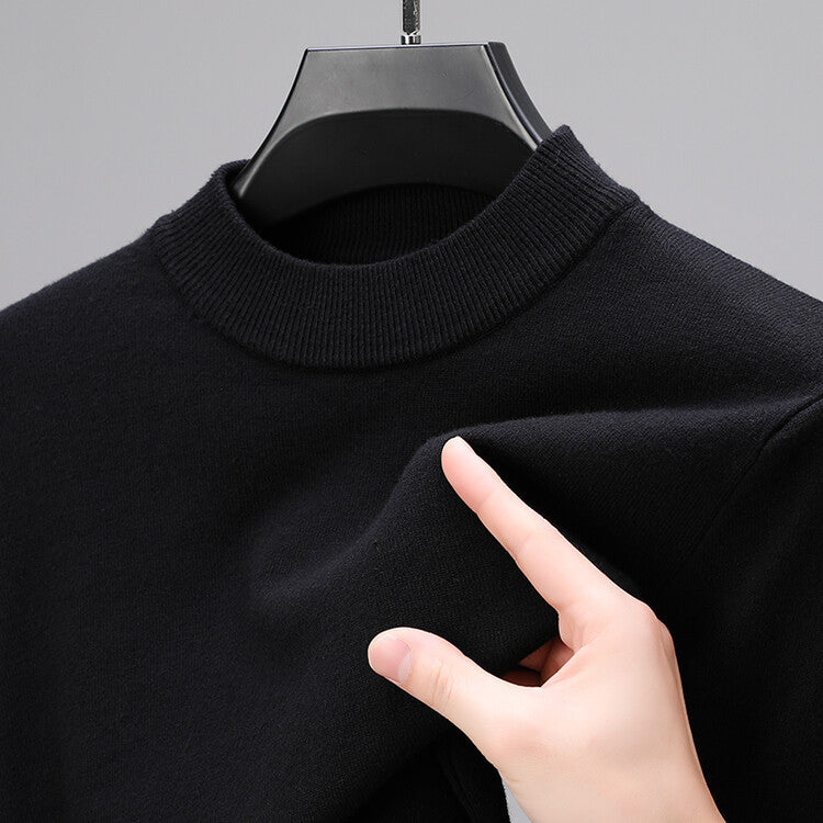 Stylish Men's Sweater | Classic Hem