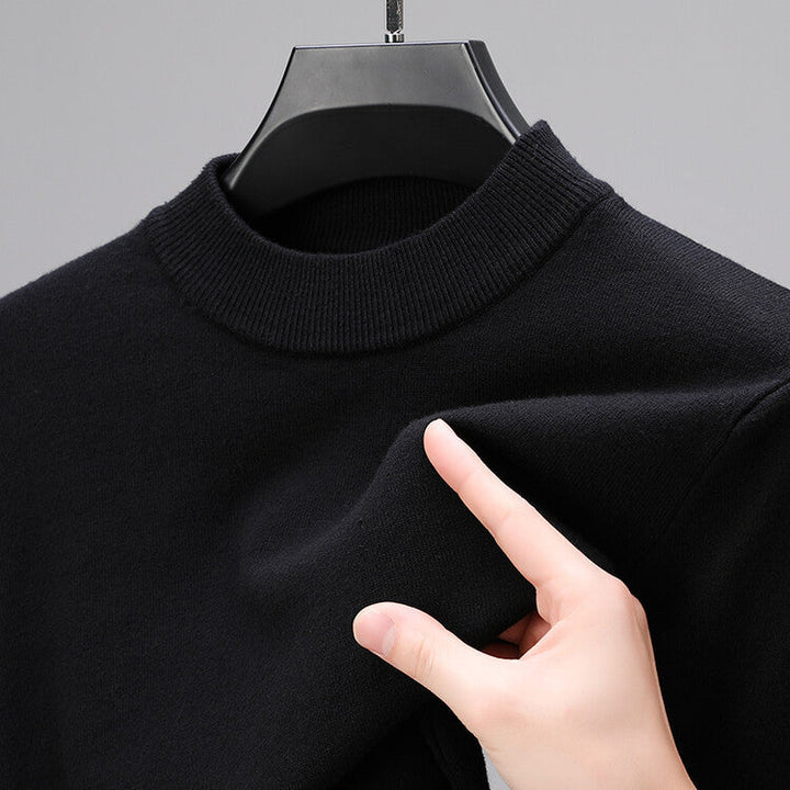Stylish Men's Sweater | Classic Hem