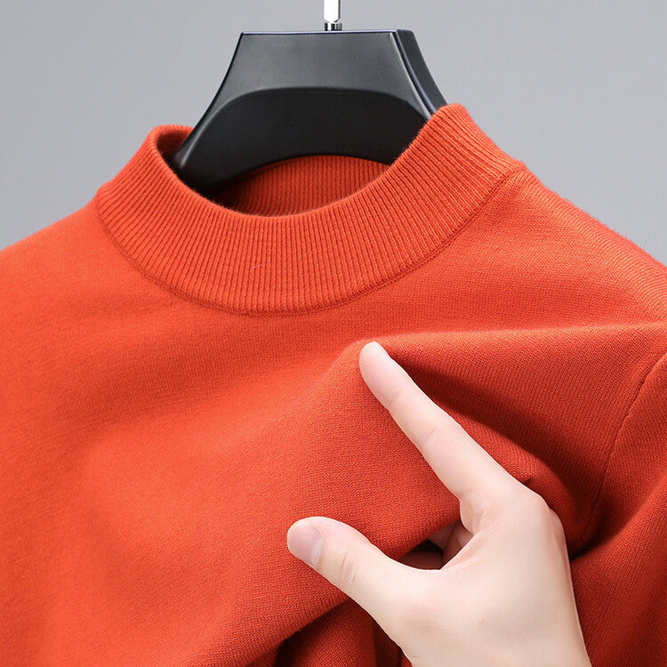 Stylish Men's Sweater | Classic Hem