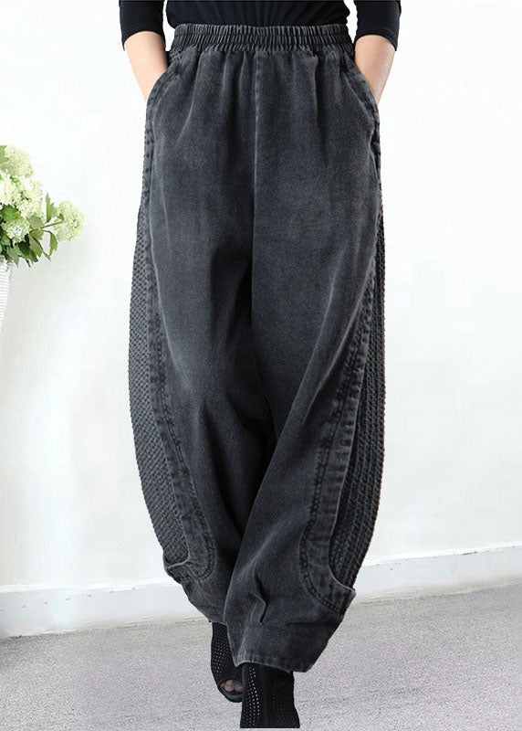 Pantalon Patchwork Harem Pour Femme | Grande Taille