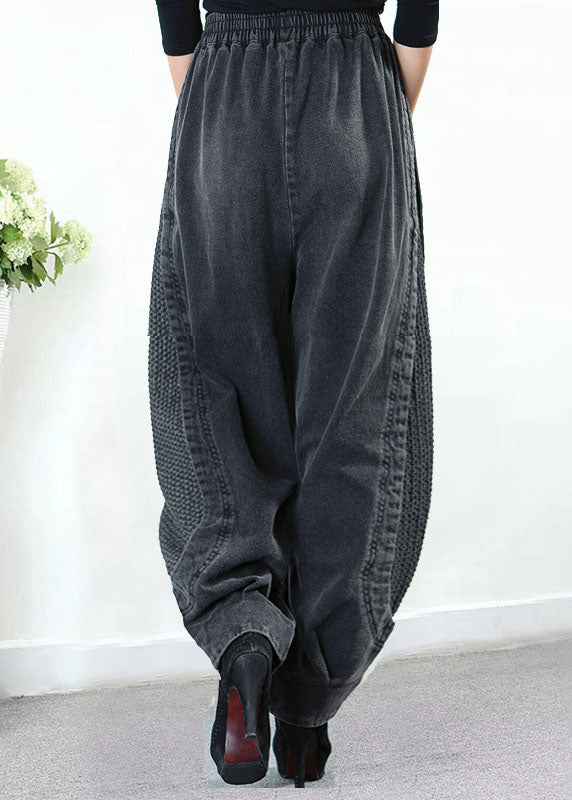 Pantalon Patchwork Harem Pour Femme | Grande Taille