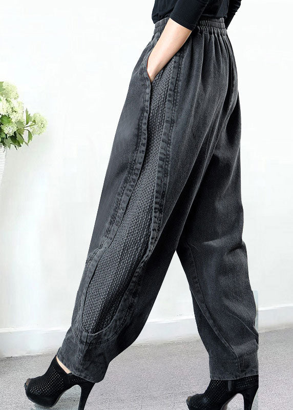 Pantalon Patchwork Harem Pour Femme | Grande Taille