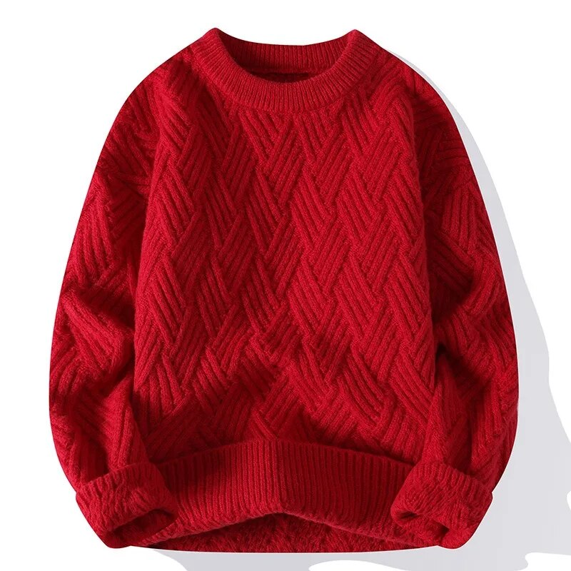Pull vintage décontracté | Coupe décontractée