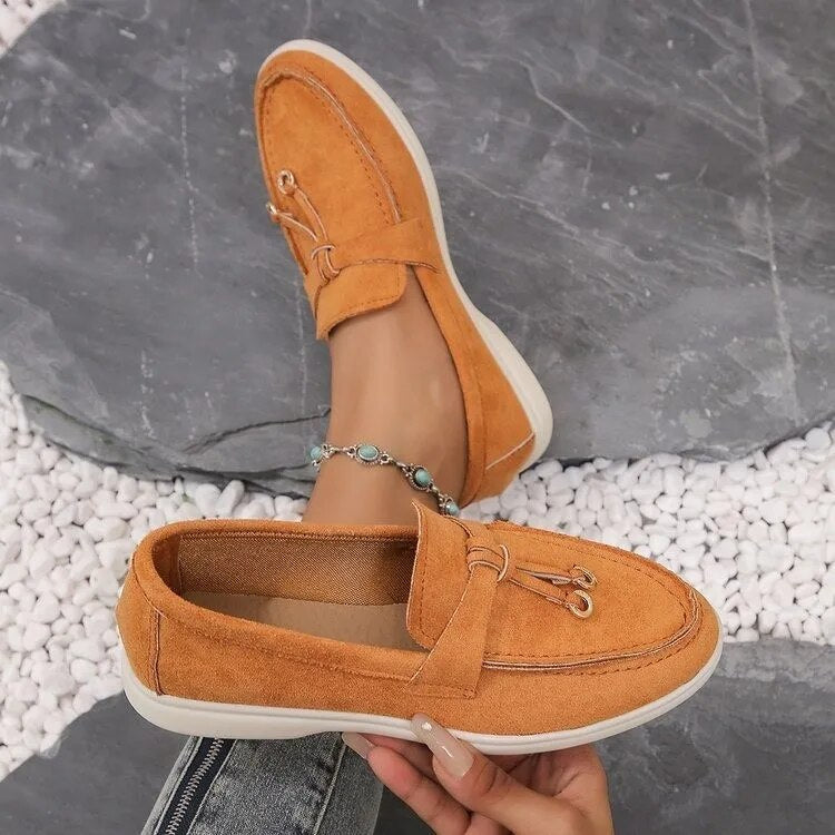 Mocassins en cuir élégants pour femmes | Design élégant