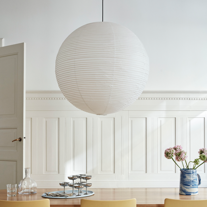 Plafonnier globe | Abat-jour rond en papier