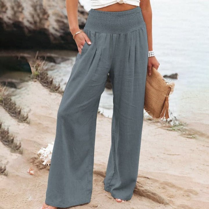 Pantalon Femme Large Décontracté | Respirant Élégant