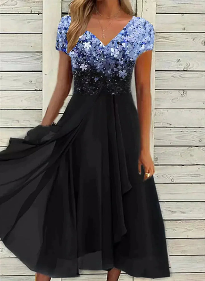 Robe de Soirée Femme en Mousseline Élégante | Légère & Fluide