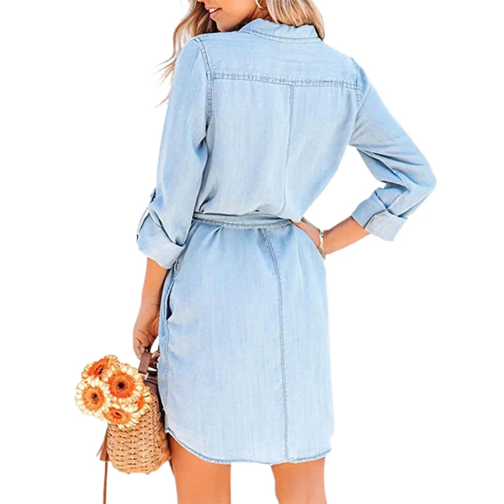 Geneve | Robe en jean décontractée