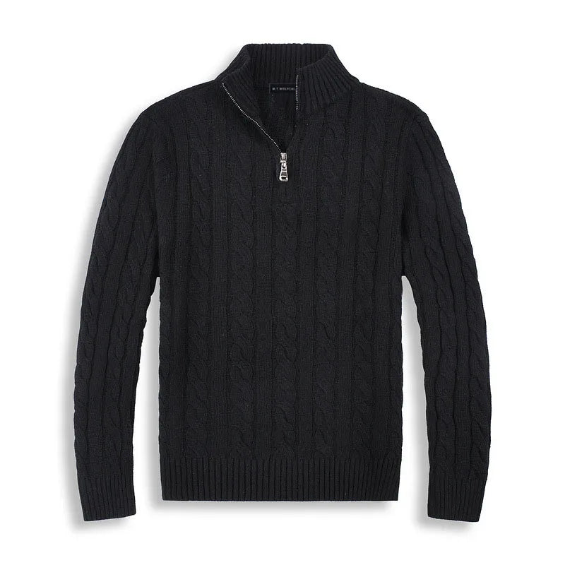 Pull Demi-Zip Raffiné Pour Hommes | Coupe Ajustée