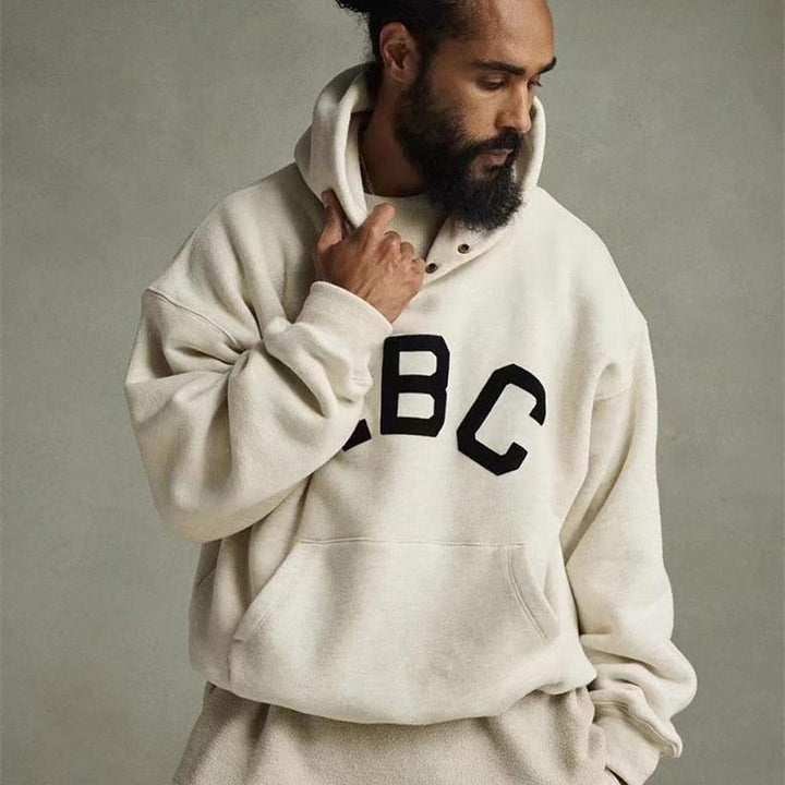 Sweat à capuche avec imprimé pour homme | Minimaliste & Urbain