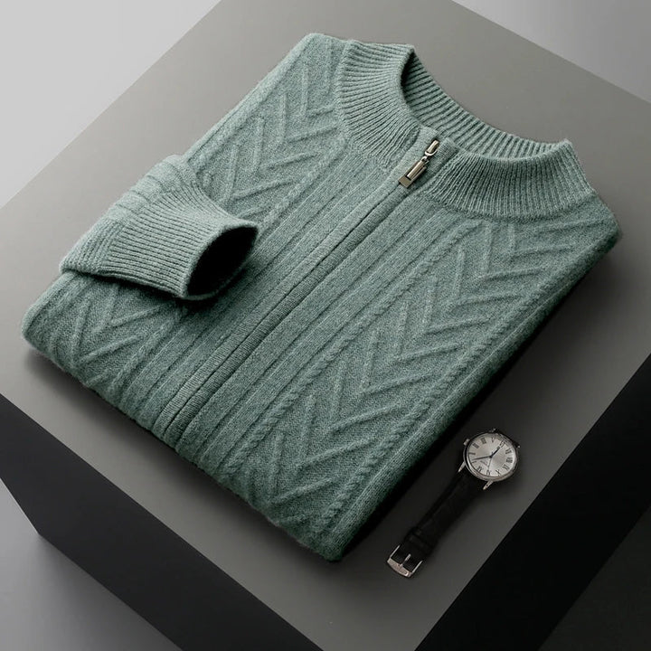 Pull en tricot à manches longues, design élégant