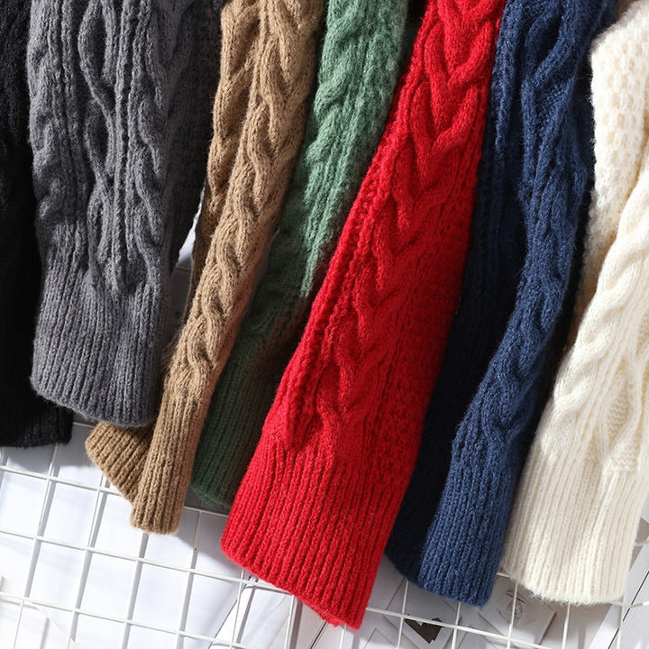 Pull vintage décontracté | Coupe décontractée