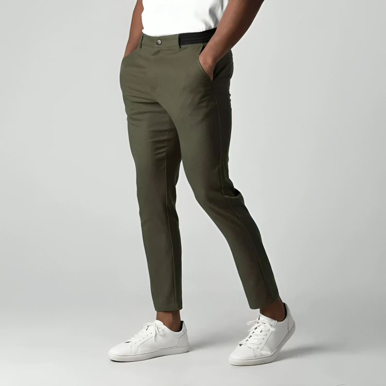 Pantalon chino élégant pour homme | Coupe classique
