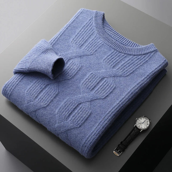 Pull en tricot luxueux, doux au toucher