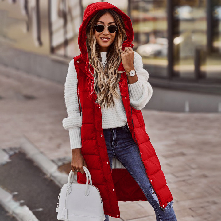 Women's Quilted Down Jacket | Elegant &amp; Warm