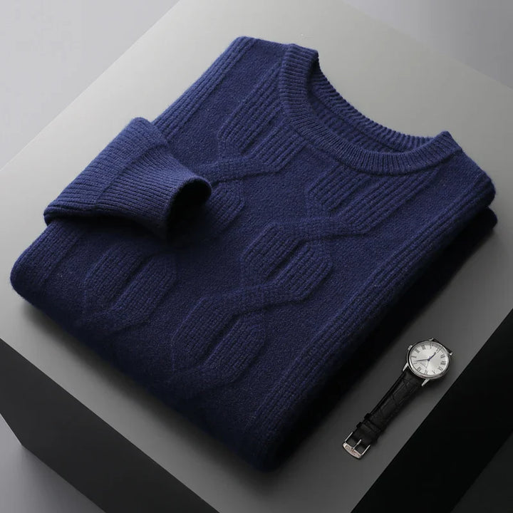 Pull en tricot luxueux, doux au toucher