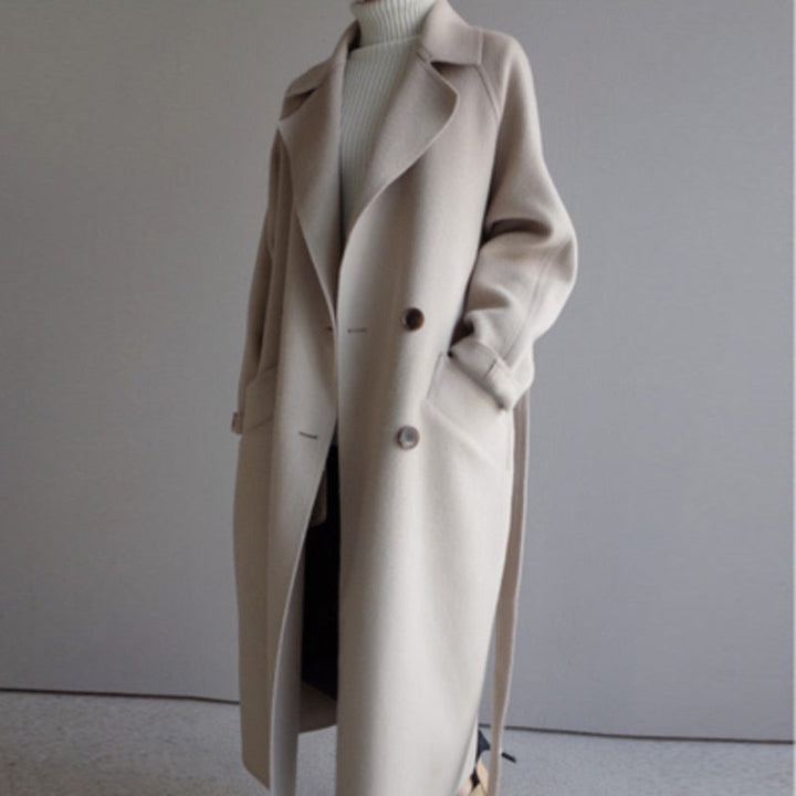 Manteau long d'hiver pour femme