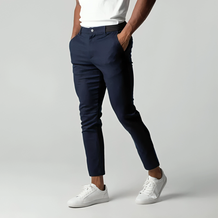 Pantalon chino élégant pour homme | Coupe classique