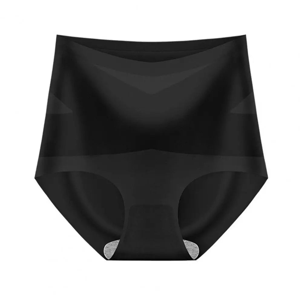 Culottes taille haute en soie glacée, gainantes et sculptantes