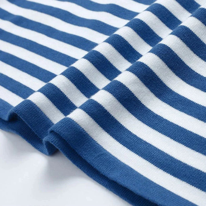 Alice | Chemise en Coton à Rayures Élégante