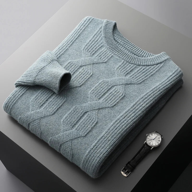 Pull en tricot luxueux, doux au toucher