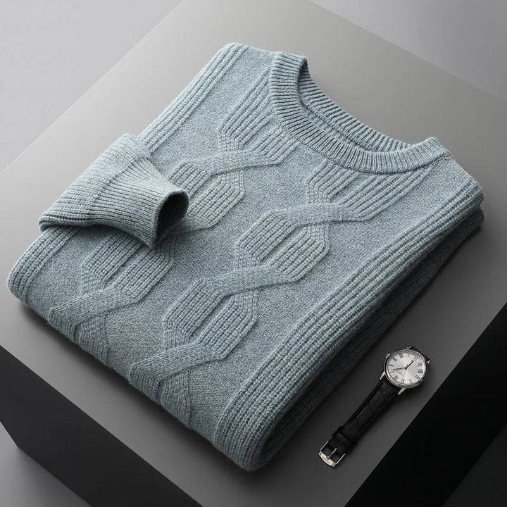 Pull en tricot luxueux, doux au toucher