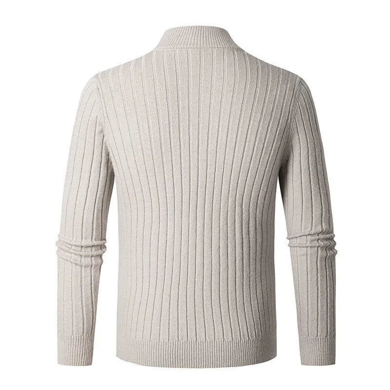 Pull Demi-Zippé Pour Hommes | Coupe Raffinée