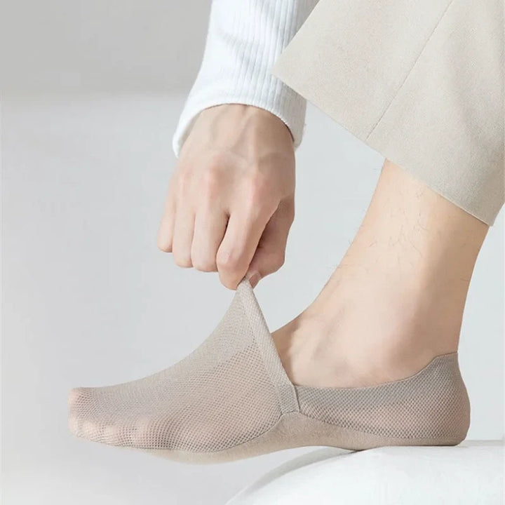 **6 PAIRES** - Chaussettes Invisibles Respirantes Antidérapantes
