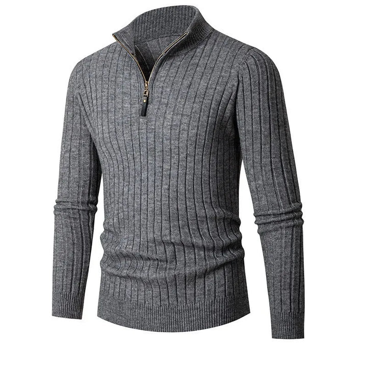 Pull Demi-Zippé Pour Hommes | Coupe Raffinée
