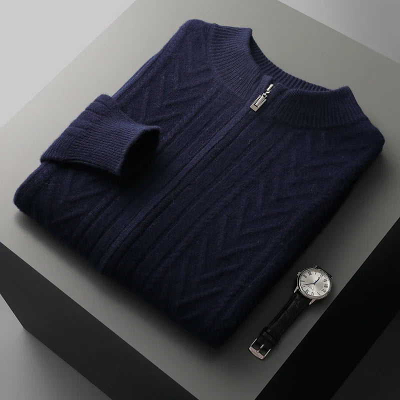 Pull en tricot à manches longues, design élégant