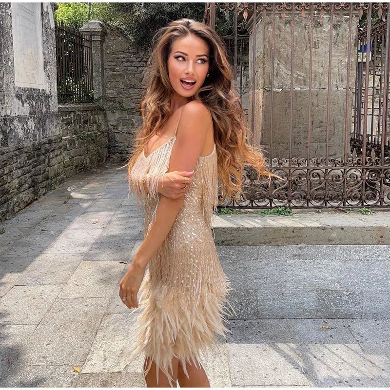 Robe De Cocktail Glamour Pour Femme | Mini