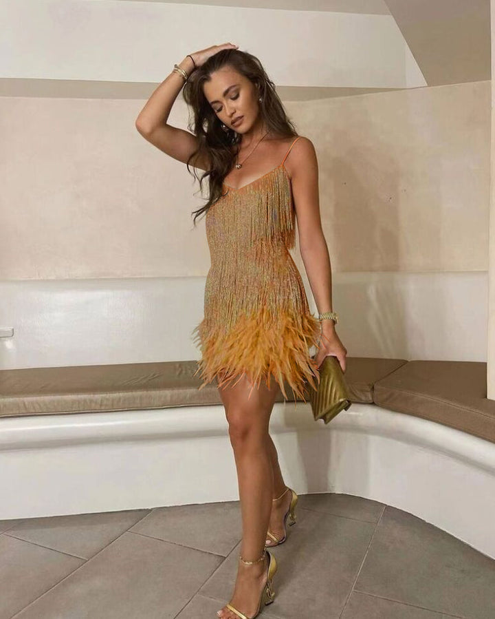 Robe De Cocktail Glamour Pour Femme | Mini