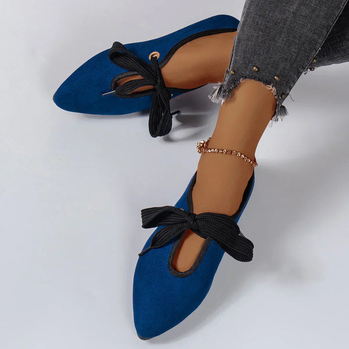 Ballerines élégantes en daim pour femme | Chics et confortables