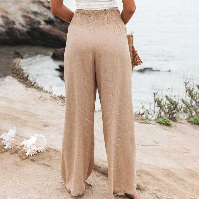 Pantalon Femme Large Décontracté | Respirant Élégant