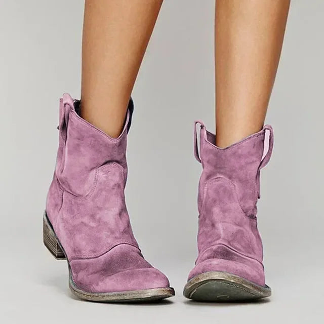 Bottines de cowboy, design élégant