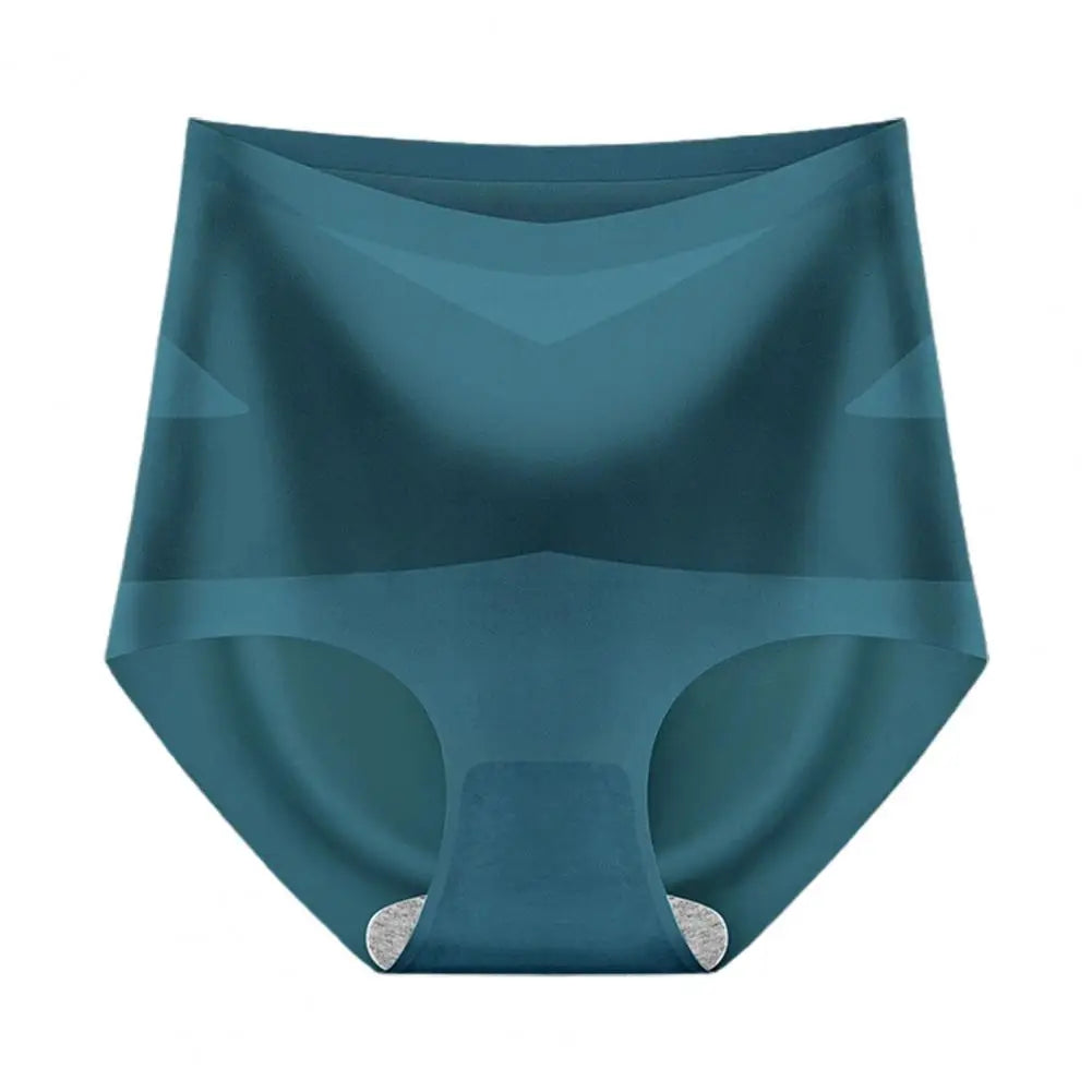 Culottes taille haute en soie glacée, gainantes et sculptantes