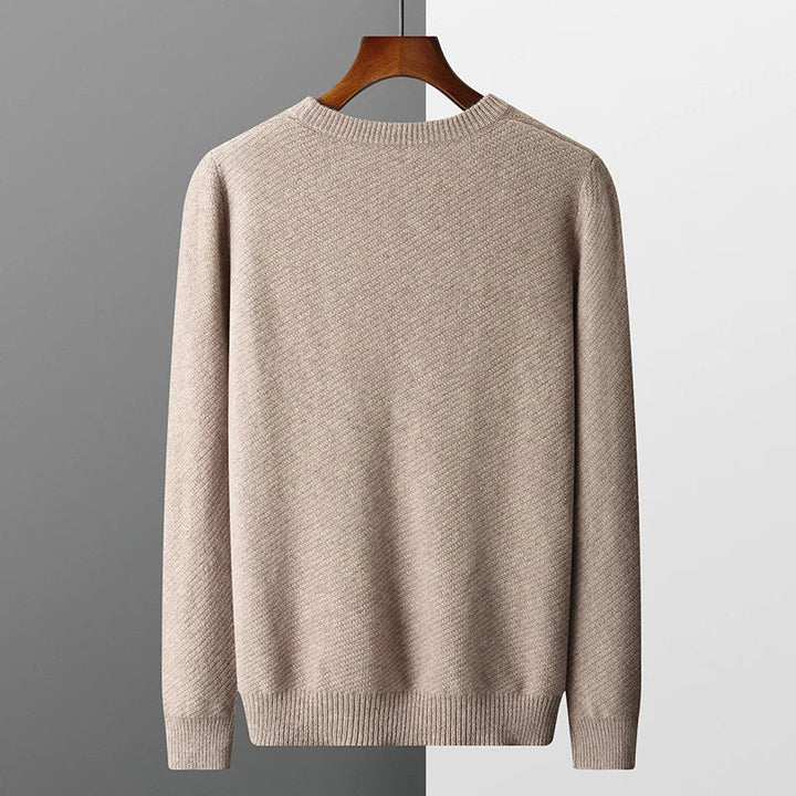 Pull en tricot confortable, mélange de laine douce