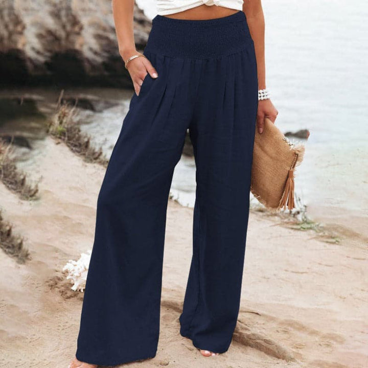 Pantalon Femme Large Décontracté | Respirant Élégant