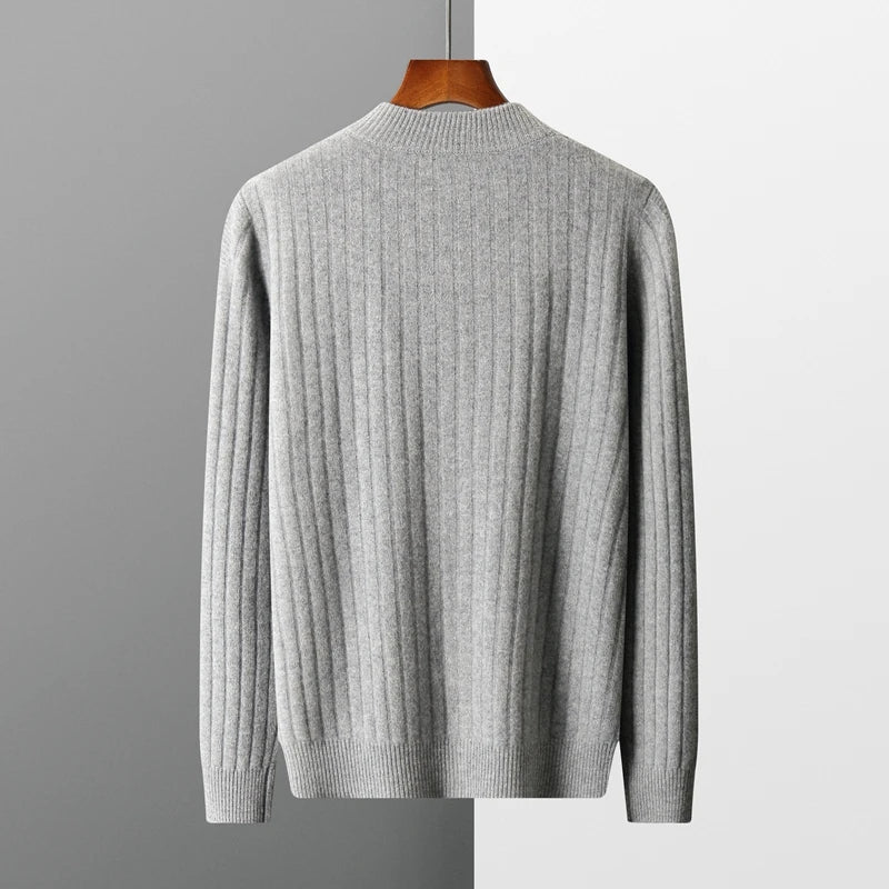 Pull en tricot à manches longues, design élégant