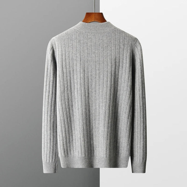 Pull en tricot à manches longues, design élégant