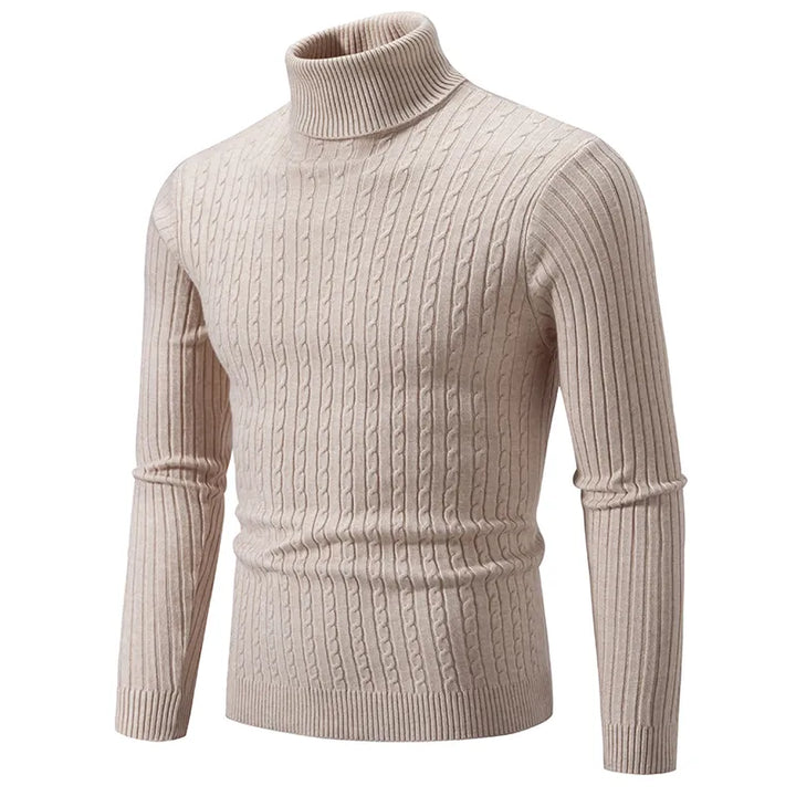 Pull à col roulé élégant et confortable