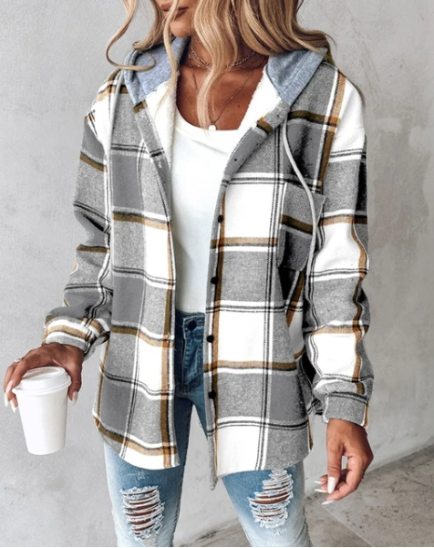 Veste Imprimée Décontractée Pour Femmes | Coupe Confortable