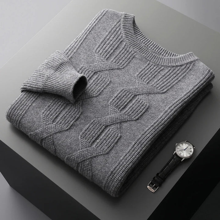 Pull en tricot luxueux, doux au toucher