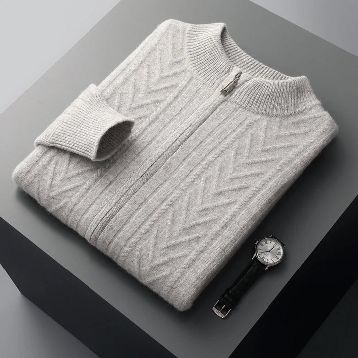 Pull en tricot à manches longues, design élégant