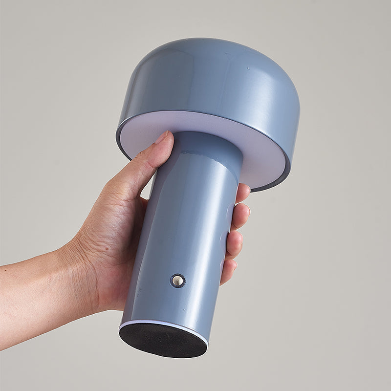 Lampe de table champignon sans fil, design italien