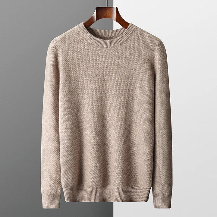 Pull en tricot confortable, mélange de laine douce