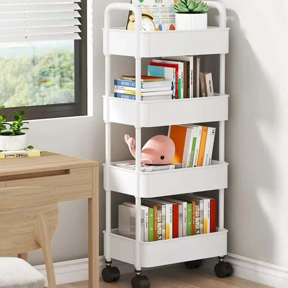 Rolling Storage Cart (3–5 Tier) | Kitchen, Bathroom & Laundry Organizer