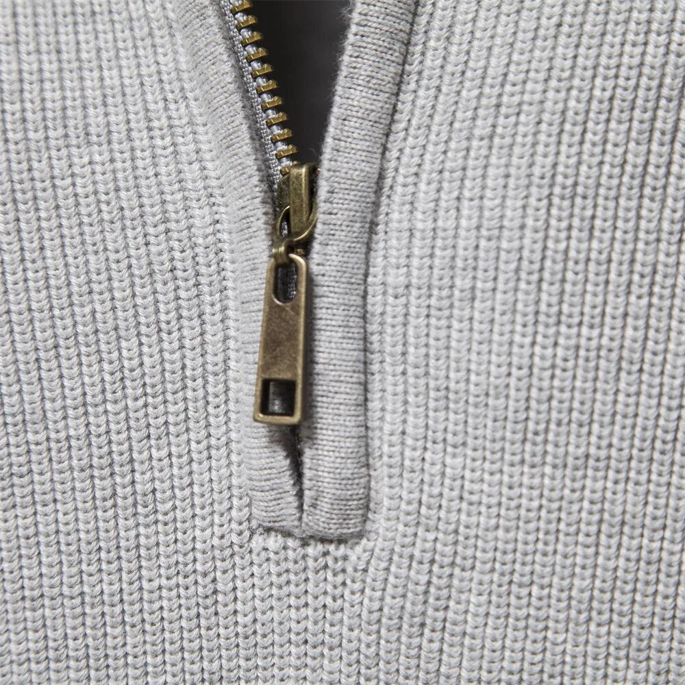 Pull Signature en mélange de coton, texturé