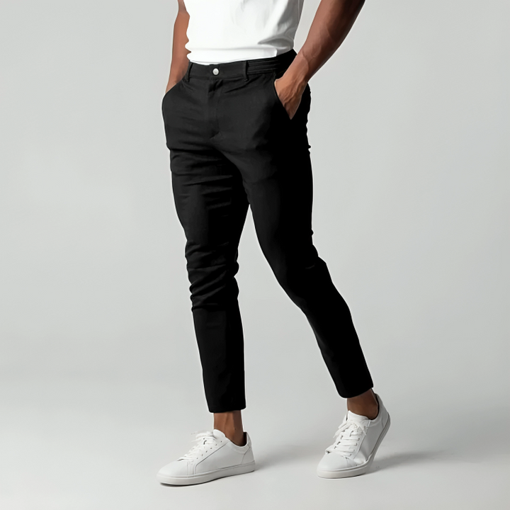 Pantalon chino élégant pour homme | Coupe classique