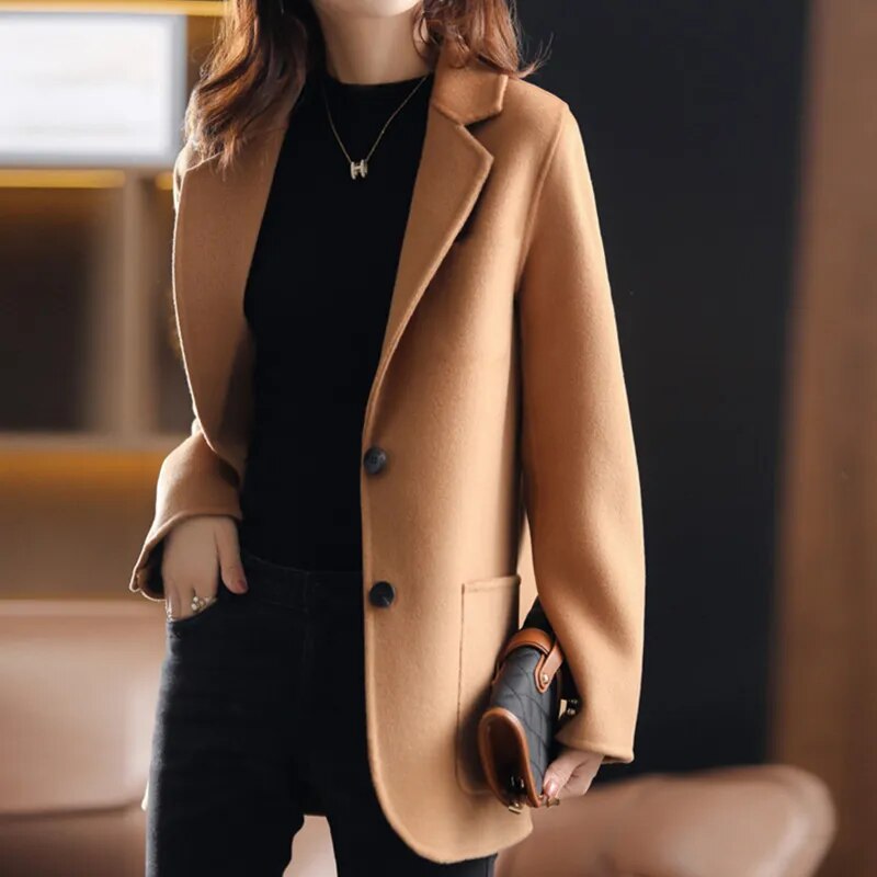 Women's Elegant Tweed Blazer